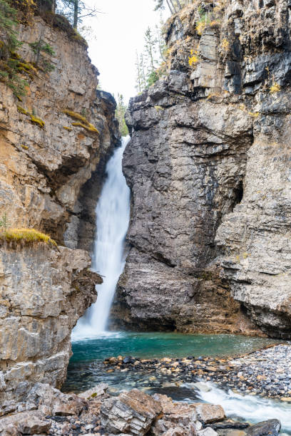 istock Johnston Canyon, Upper Falls. Banff National Park, Alberta, Canada. 1992844741