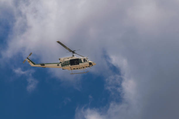 Colombian police helicopter