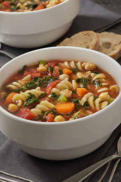 istock Chick Pea, Tomato and Noodle Soup 1992848934