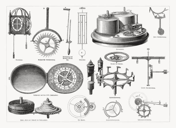 Clock Rang Element Drawing 2,300+ Clock Gears Drawing Stock Illustrations, Royalty-Free Vector ...