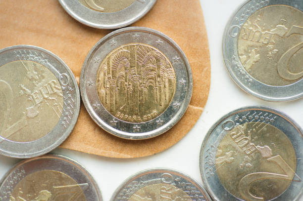 Cordoba Mosque featured on a 2 euro coin