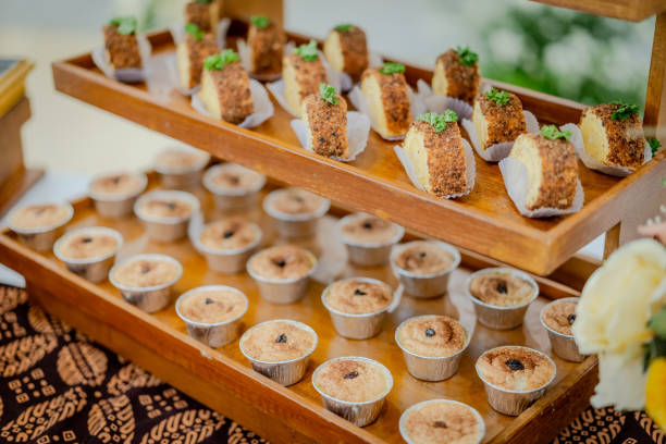 Finger Food On Wedding Or Snack On Wedding stock photo