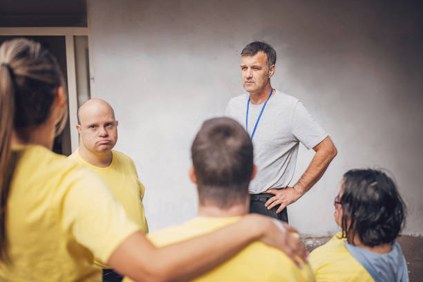 istock Group of volunteers organizing for work 1992899888