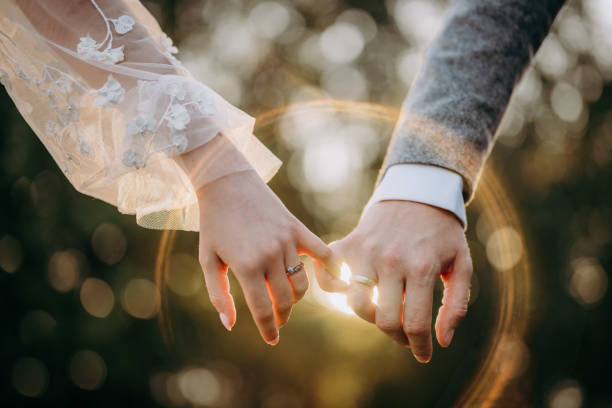 istock hands of the bride and groom 1993020723