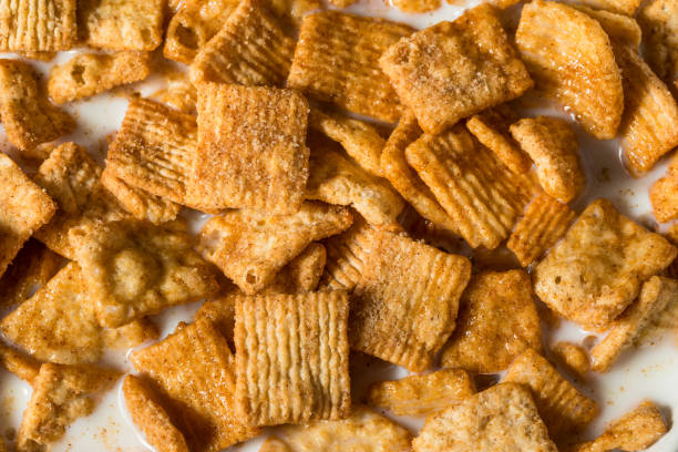 Healthy Brown Cinnamon Toast Breakfast Cereal