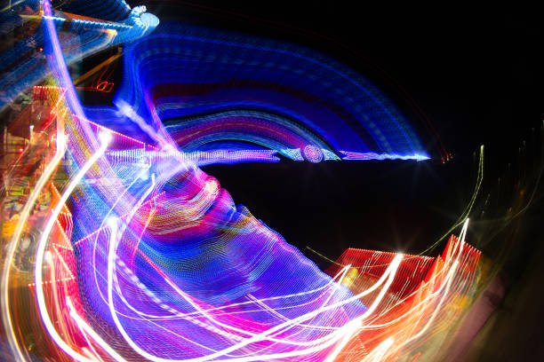 istock Light Painting with fair colors for colorful experimental backgrounds 1993136719