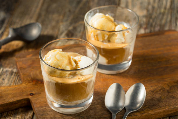 istock Frozen Sweet Affogato Coffee Dessert 1993137258