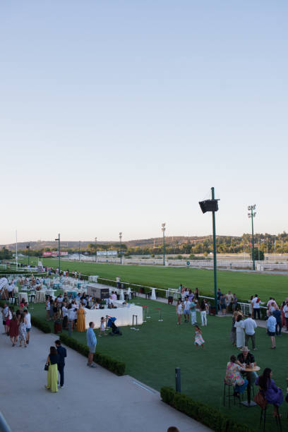 La Zarzuela racecourse ground hosts events in summer nights. Madrid, Spain; 2023 August 5th