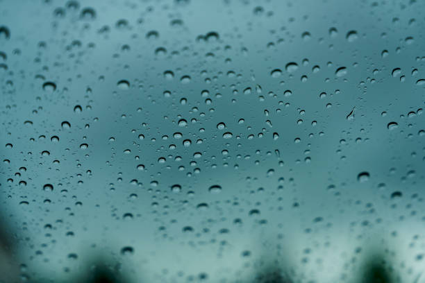 Free Stock Photo of Rain Drops on a Window With a Sky Background ...