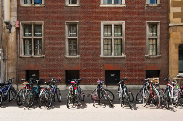 istock Many bicycles standing in a row in Cambridge, England 1993271456