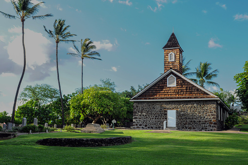 The Keamalai Congregational Church, Makena Road, Kihei, Maui, Hawaii