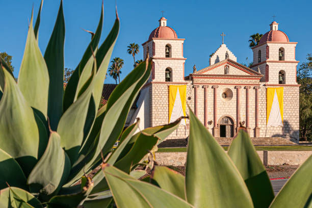 istock Cacti hide Old Mission, Santa Barbara, CA, USA 1993430464