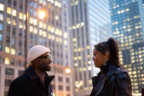 istock Black Couple on Staycation in Chicago 1993511321
