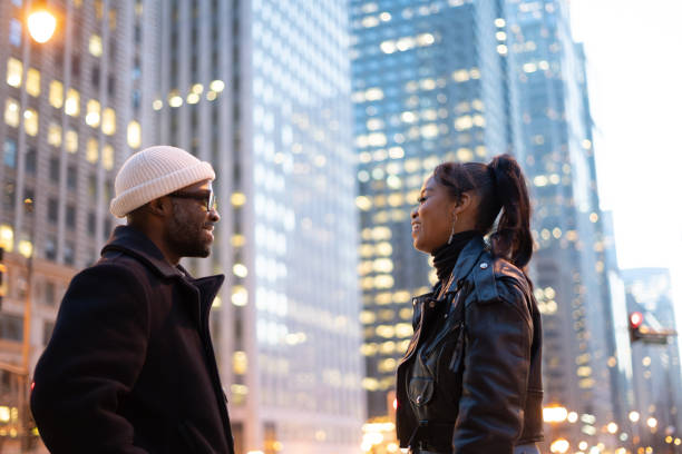 istock Black Couple on Staycation in Chicago 1993511326