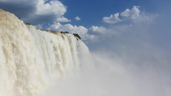Majestic view of one of the world's biggest waterfalls and nature wonder