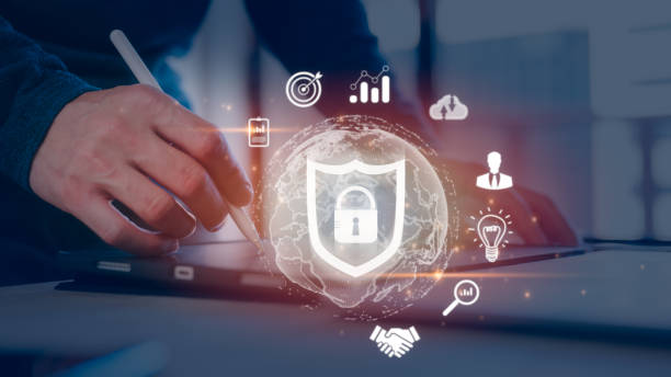istock Cybersecurity and privacy concepts to protect data. Businessman using pen digital tablet and  virtual padlock icon in concept of cyber security privacy information in network technology 1993634798