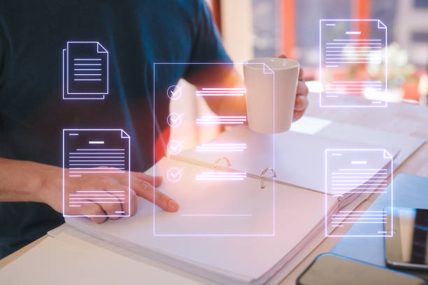 istock business report document Auditor businessman checking searching document legal prepare paperwork or report for analysis TAX time, accountant Documents data contract partner deal in workplace office 1993646885