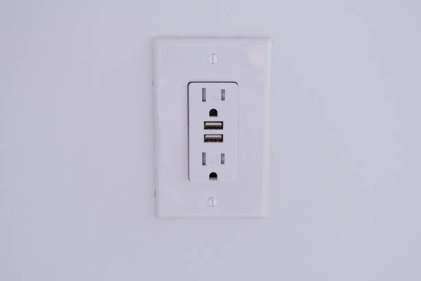 istock American electrical outlet with usb connectors close up 1993773720
