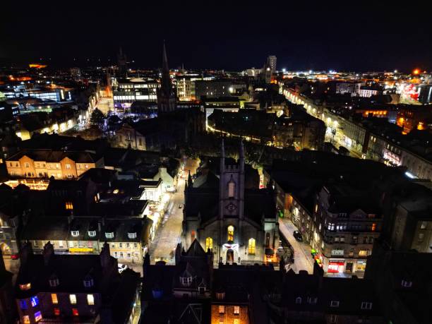istock Aberdeen City At Night 1993965041