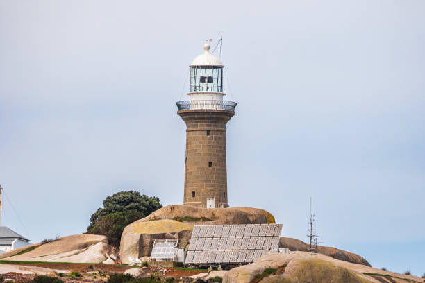 Montague Lighthouse, built structure at Montague Island, off the coast of Narooma.