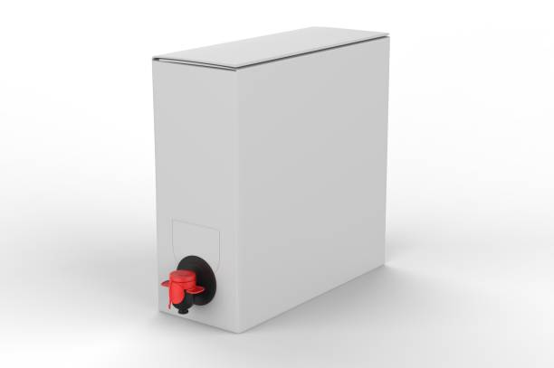 istock Blank Paper Hard Box Wine Dispenser with a Tap For Branding. 1994159218