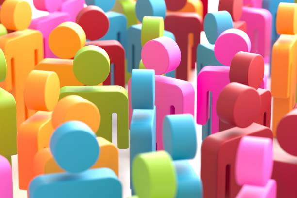 istock Group of people. Company congregation or population 1994190894