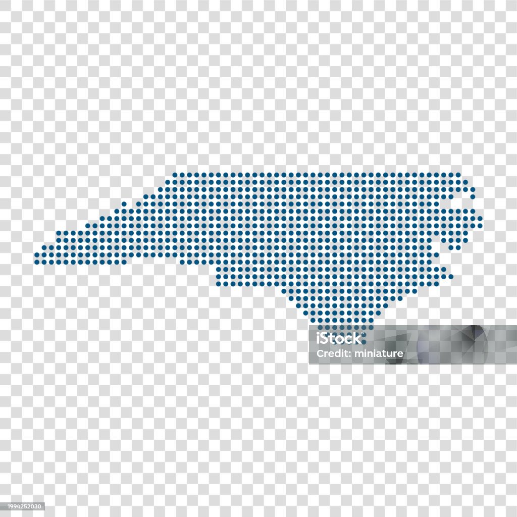 Abstract Nc State North Carolina Map Stock Illustration - Download Image Now - Abstract ...