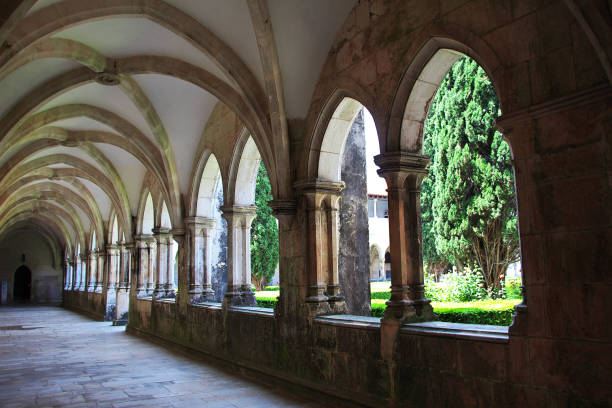 Batalha, Portugal - 11 May 2015: Ancient Dominican monastery in Batalha, Portugal