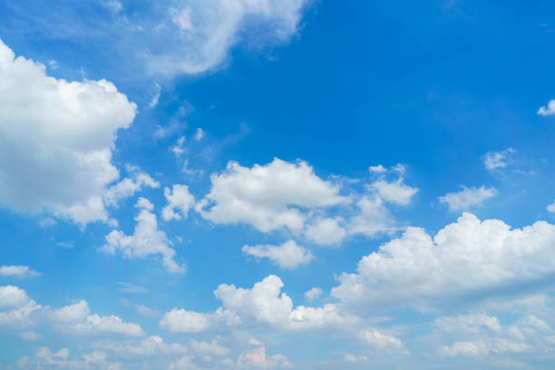istock beautiful airatmosphere bright blue sky background abstract clear texture with white clouds. 1994415080