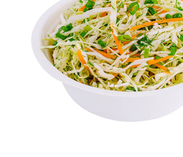 istock Coleslaw salad with white cabbage and carrots 1994457233