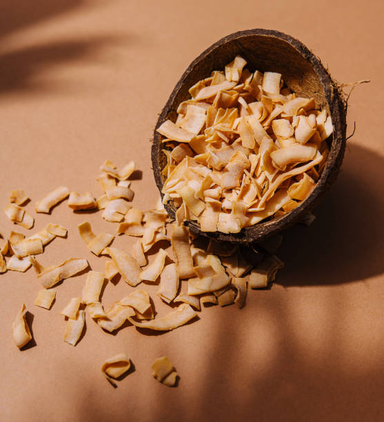 istock dried coconut flakes in coconut 1994494019