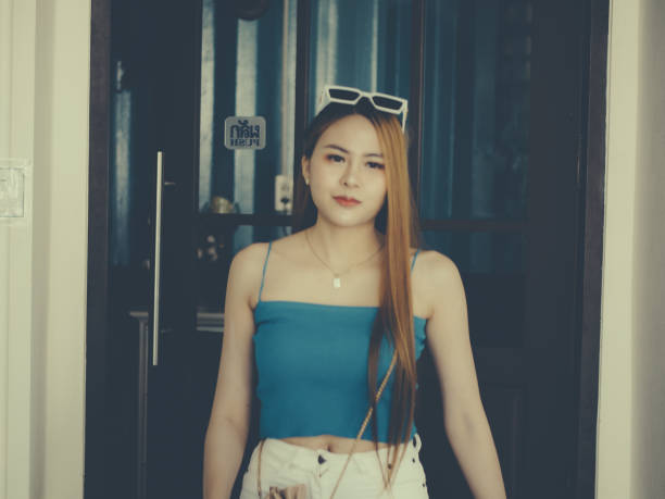 white skin Thai woman