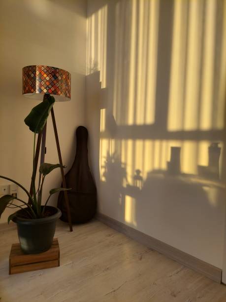 istock Reflection of sunrise on the house 1994764412