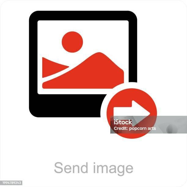 Send Image Example Send Image Stock Illustration - Download Image Now - Concepts, Concepts ...
