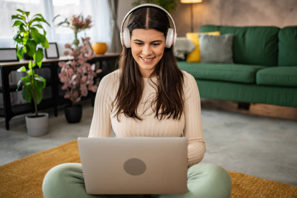 istock I completely relax with my laptop and internet browsing 1994790572