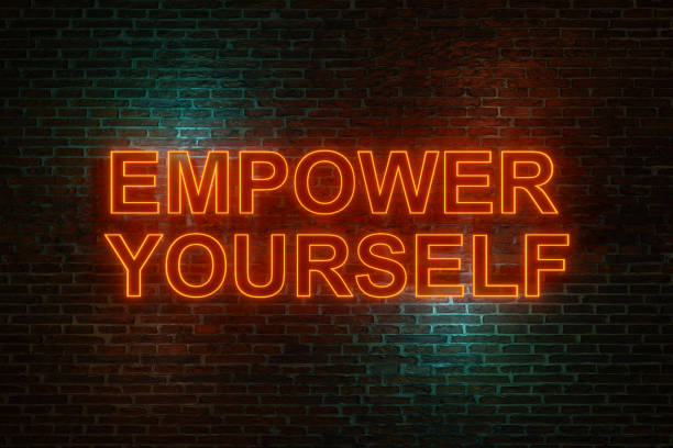 istock Empower yourself, neon sign. 1994818474