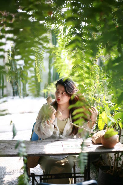 istock Japanese woman on vacation 1994850292