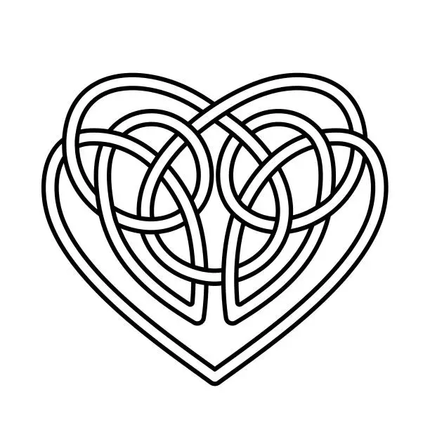 Vector illustration of Celtic Motherhood Knot