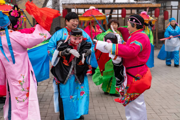Traditional Chinese street performances