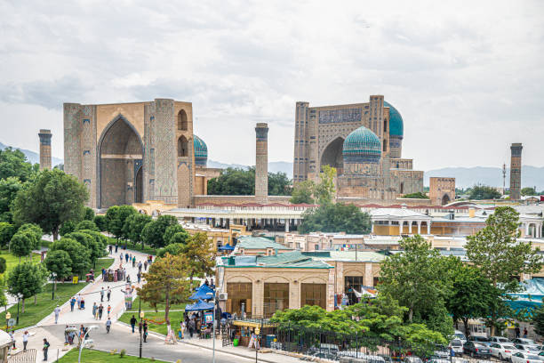 istock Registan Square, Tamerlane, Samarkand, Uzbekistan 1994926934