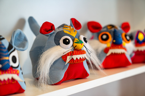 Traditional Chinese puppet toys
