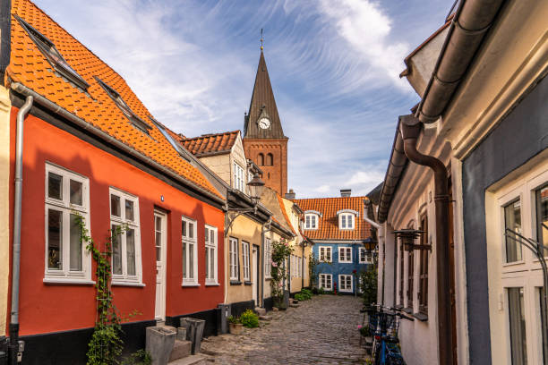 istock Hjelmerstald street in Aalborg 1994940767