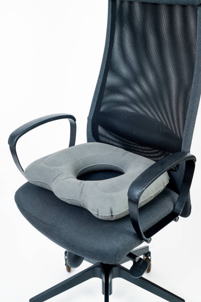 istock inflatable ring cushion on an office chair 1994954726