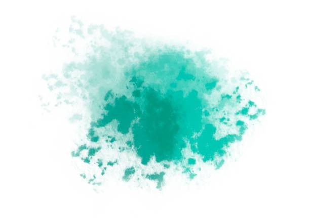 istock shade of green on white, spray effect 1994959262