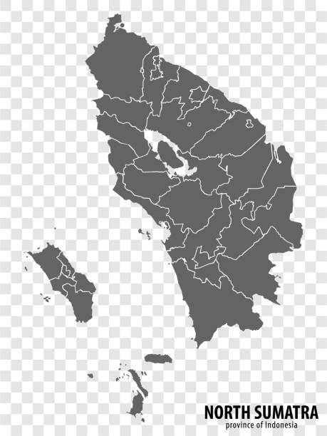 Blank Map North Sumatra Province Of Indonesia High Quality Map North Blank Map North Sumatra Province Of Indonesia High Quality Map North Sumatra With 