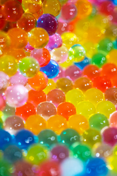 istock Rainbow colours  of water beads 1995011254