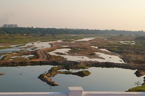 Agricultural, Vatrak River, Kheda to Ahmedabad Road,  Gujarat