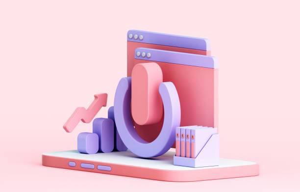 istock 3D rendering of cartoon business elements 1995109692
