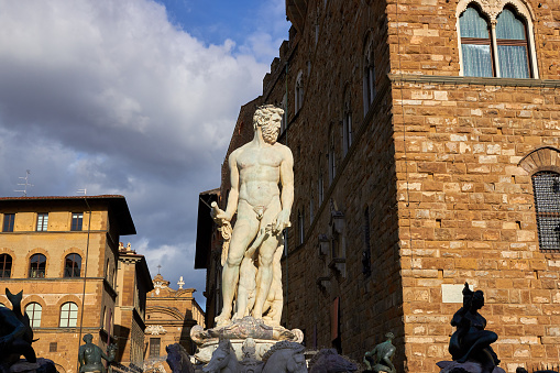 The Florence Cathedral at historic center of Florence, Italy