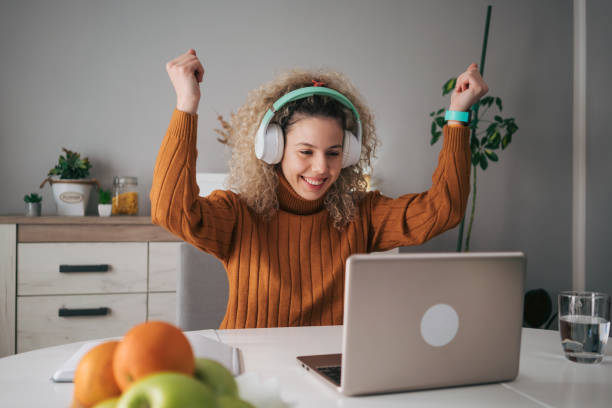 istock Communicating on the video call at home 1995316774